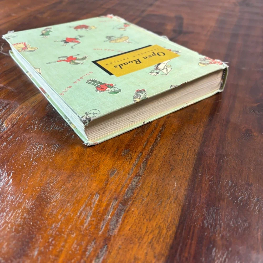 Vintage Open Roads Teachers Edition‎ Golden Rule Series American Book Company